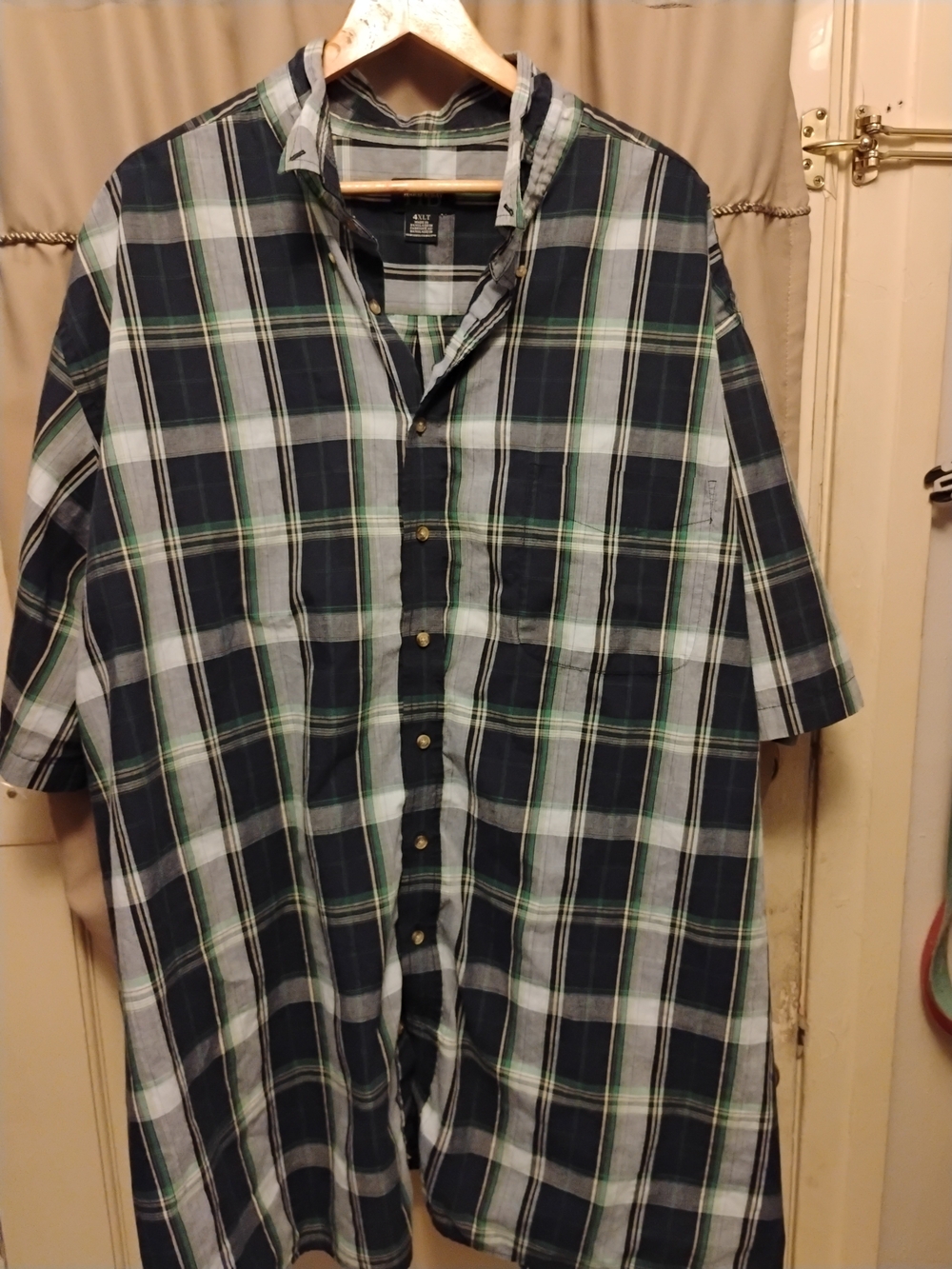 Mens Hudson Bay 4XLT Button Down Shirt